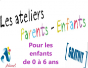 Les ateliers Parents-Enfants de septembre et octobre 2023 (Atelier Ludique 'Mobilité fine dans la cuisine' de 9h30 à 10h30, résidence 'Les jardins du Crinchon